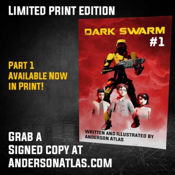 dark swarm indie comic book